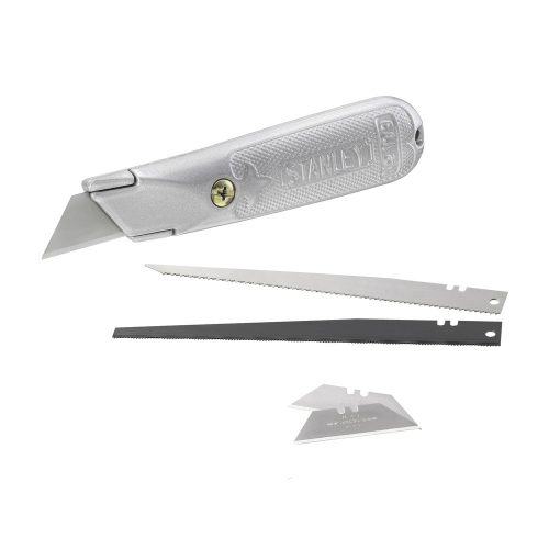 Fémházas kés, fűrész penge +1 trapéz penge