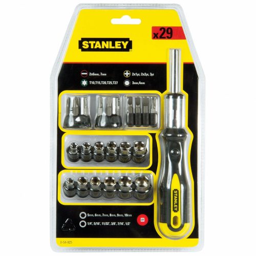 29 RÉSZES RACSNIS CSAVARHÚZÓ KÉSZLET