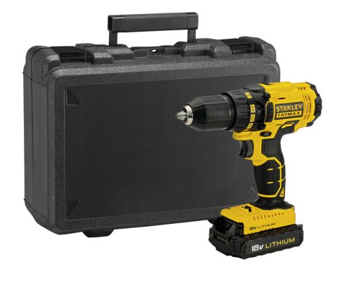 Stanley FatMax 18V 1.3Ah Li-Ion 2 sebességes fúrócsavarozó KOFFERBEN