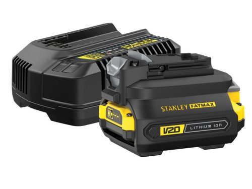 Kezdőkészlet Stanley FatMax 18 Volt-os V20 akkurendszerhez és régebbi akkus szerszámokhoz