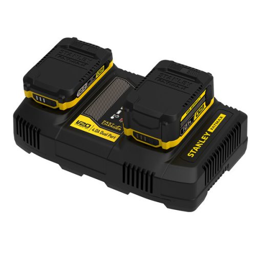 Stanley FatMax 18 Volt-os két portos töltő