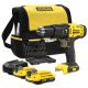 STANLEY SFMCD711DSA-QW - 18V-OS FÚRÓKALAPÁCS KÉSZLET 50 TARTOZÉKKAL ÉS TÁSKÁVAL