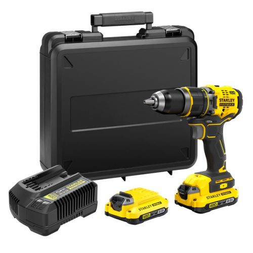 Stanley FatMax 18 Volt-os V20 akkumulátoros ütvefúró/csavarozó - KEFE NÉKÜLI