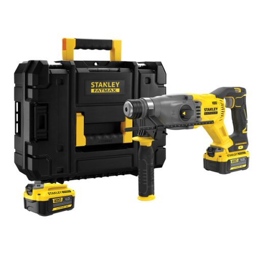 STANLEY® FATMAX® 18 Volt-os V20 akkumulátoros SDS-plus kombi fúrókalapács KEFE NÉLKÜLI