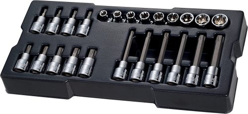 24 RÉSZES 1/2" BIT DUGÓKULCS MODUL