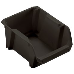 ESSENTIALS FALRA SZERELHETŐ FEKETE TARTÓ 2-ES MÉRET