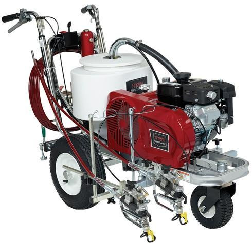 PowrLiner 4955 Burkolatjel festésére, Airless pumpa kerekes szerkezet