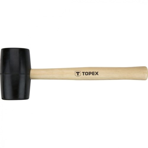 Topex Gumikalapács 50mm/340g, keményfa nyél
