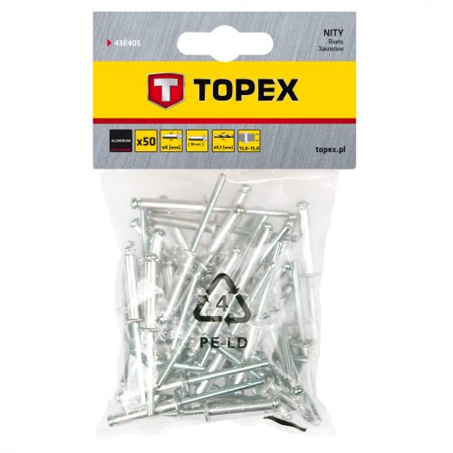 Topex POPSZEGECS 4.0X18 50 db.