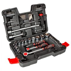 Dugókulcskészlet 1/4", 1/2" 53 db.