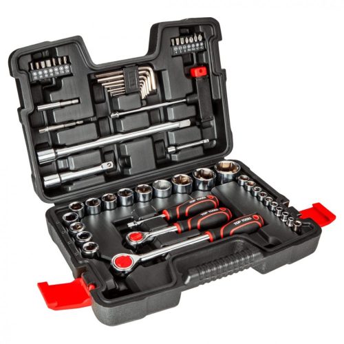 Dugókulcskészlet 1/4", 1/2" 53 db.