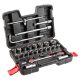 Dugókulcskészlet 1/4", 1/2", 47db.