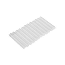 Ragasztópatron, 8 x 50mm, 12 db, 31g, átlátszó fehér