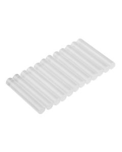 Ragasztópatron, 8 x 50mm, 12 db, 31g, átlátszó fehér
