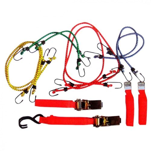 RAKOMÁNYRÖGZÍTŐ racsnis heveder készlet 12db