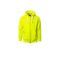   PAYPER DALLAS+ férfi kapucnis polár pulóver fluo sárga -XXL