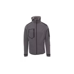 PAYPER EXTREME férfi softshell kabát fekete-fekete -L