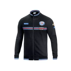 SPARCO MARTINI RACING cipzáras pulóver fehér L
