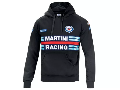 SPARCO MARTINI RACING kapucnis pulóver fehér M