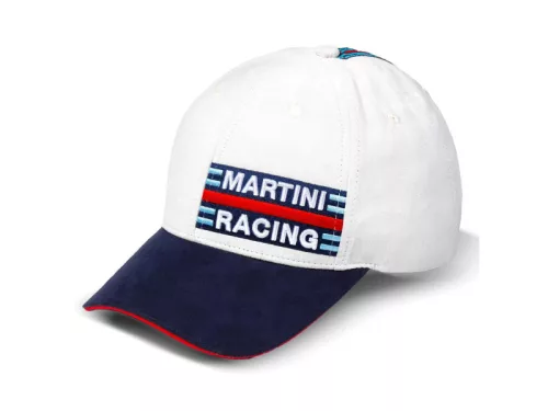 SPARCO MARTINI RACING 6 paneles baseball sapka fehér