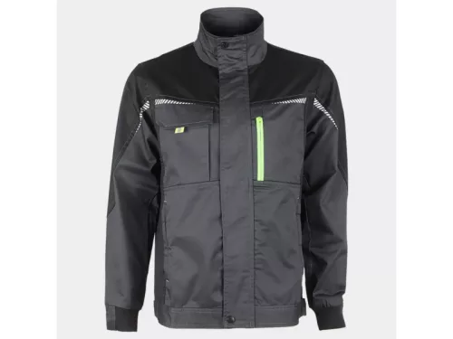 STENSO PRISMA SPANDEX munkakabát szürke-fekete 64