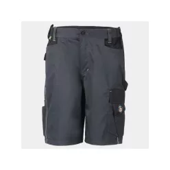  STENSO PRISMA SPANDEX férfi rövid munkanadrág szürke-fekete -54