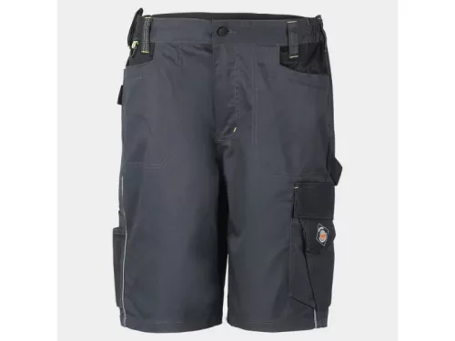 STENSO PRISMA SPANDEX férfi rövid munkanadrág szürke-fekete -54