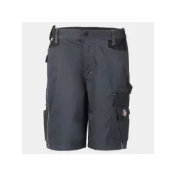   STENSO PRISMA SPANDEX férfi rövid munkanadrág szürke-fekete -58