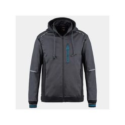   STENSO REVOLT 4STRETCH munkakabát szürke-fekete-petrolkék 52()