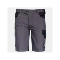   STENSO REVOLT RIPSTOP STRETCH férfi sztreccs rövid munkanadrág szürke-fekete -46