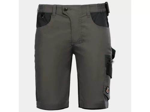 STENSO REVOLT LIGHT STRETCH férfi sztreccs rövid munkanadrág zöld-fekete -58