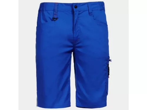 STENSO PRISMA LIGHT STRETCH férfi sztreccs rövid munkanadrág királykék -62()