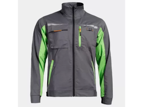 STENSO PRISMA LIGHT STRETCH munkakabát szürke-zöld 44
