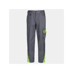   STENSO PRISMA LIGHT STRETCH derekas munkanadrág szürke-zöld 60