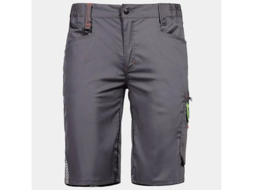 STENSO PRISMA LIGHT STRETCH férfi sztreccs rövid munkanadrág szürke-zöld -46()
