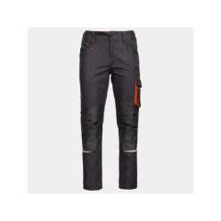   STENSO KASTOR stretch derekas munkanadrág szürke-narancs 50()