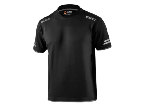 SPARCO TUCSON kerek nyakú póló sötétszürke-sárga 3XL