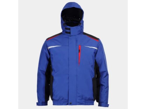 STENSO PRISMA téli munkakabát fekete-királykék 3XL()