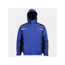 STENSO PRISMA téli munkakabát fekete-királykék XL()