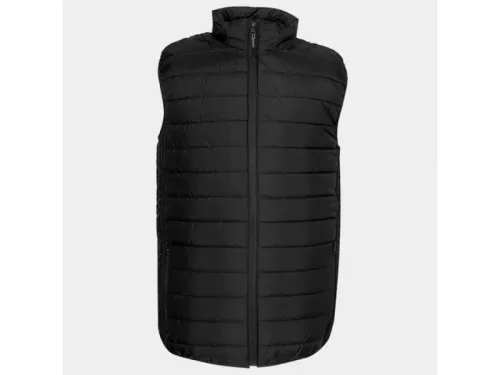 STENSO MADOC szteppelt mellény fekete -5XL