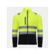 STENSO PRISMA HV FLEECE láthatósági polár kabát sárga-fekete L