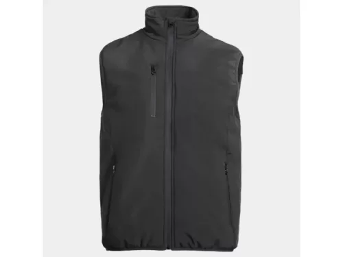 STENSO REEF Pad bélelt softshell mellény szürke L()