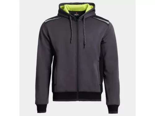 STENSO PRISMA Sweatshirt 2.0 munkapulóver szürke-zöld 3XL