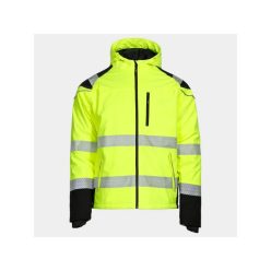 STENSO PRISMA HV láthatósági softshell kabát sárga XL()