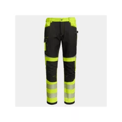 STENSO PRISMA 2.0 HV derekas munkanadrág fekete-sárga -4XL