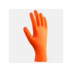   STENSO PPS DIAMOND GRIP nitril kesztyű narancs 100/csomag (04300166) - M