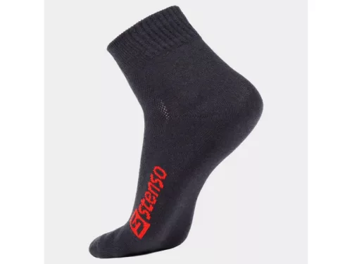 STENSO SUMMER zokni fekete-piros -43-46