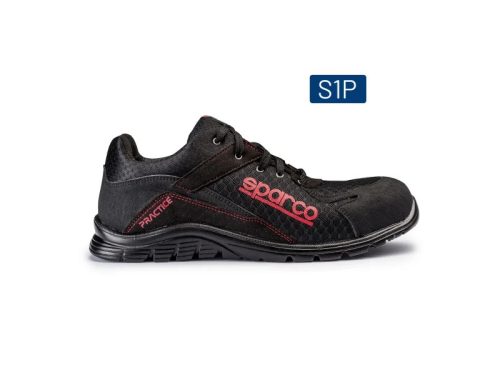 SPARCO PRACTICE NIGEL ESD S1P SRC munkavédelmi cipő fekete-fekete 37()
