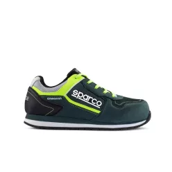   SPARCO GYMKHANA SEB S1P SRC munkavédelmi cipő zöld-sárga 37()