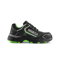   SPARCO ALLROAD BAKU ESD S3S SR FO HRO munkavédelmi cipő fekete-fluo zöld 38()